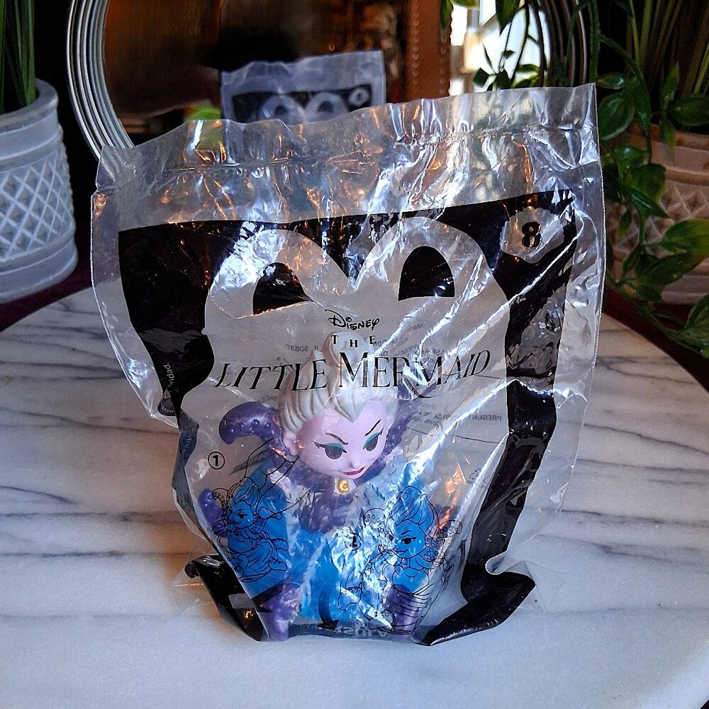 "Ursula" Disney x McDonald’s Little Mermaid Toy Happy Meal—2023—Sealed, NIB